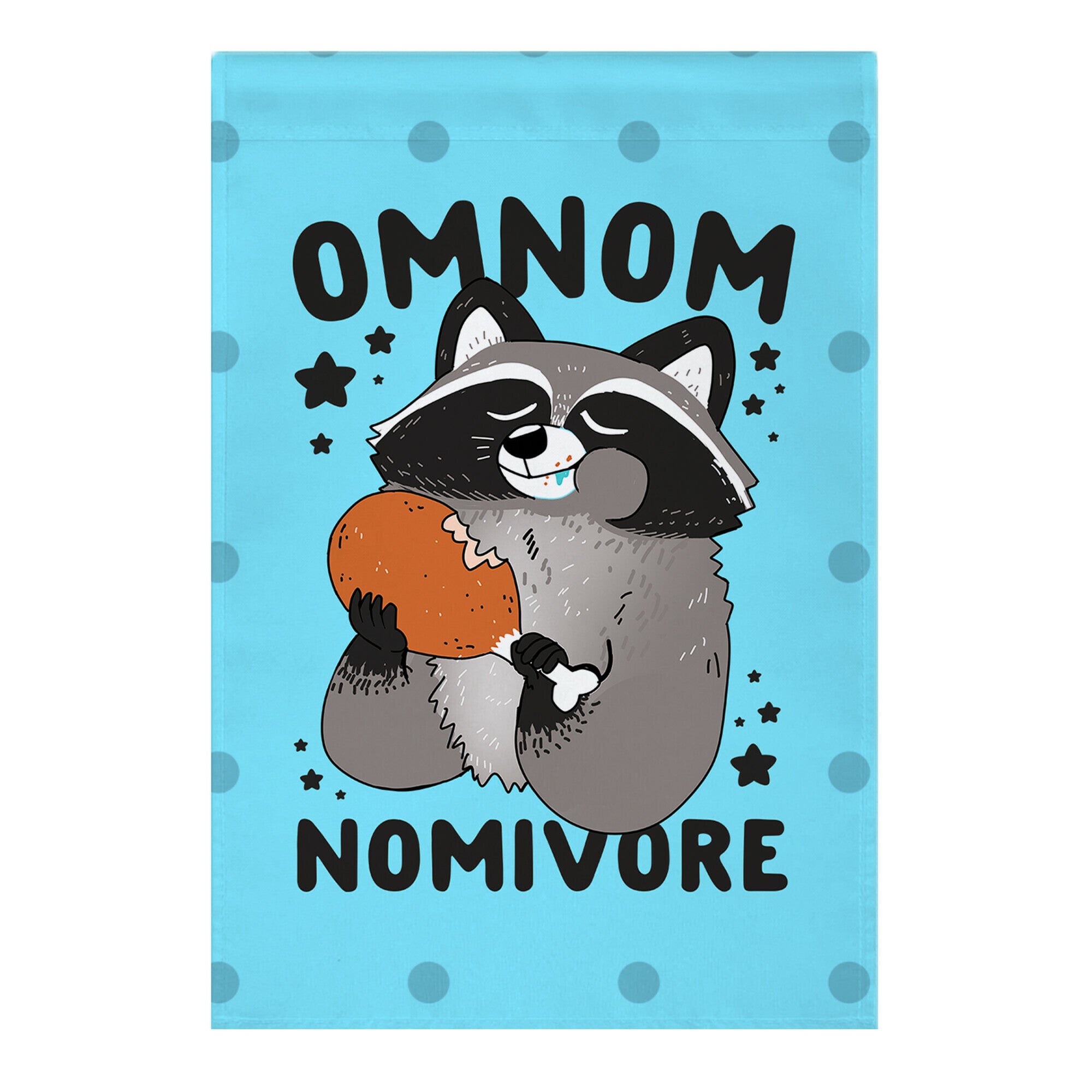 Omnomnomivore Garden Flag